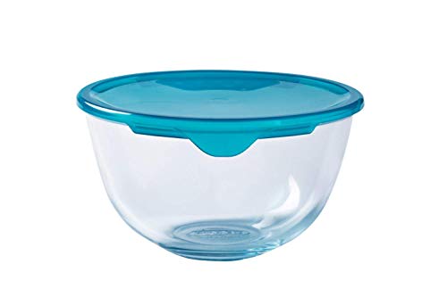 Pyrex Bol de Mezclas, Acero Inoxidable, 1 litros