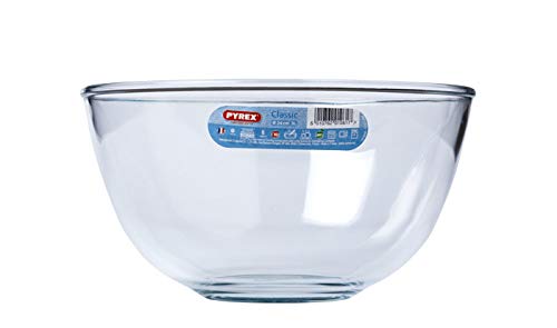 Pyrex Classic - Bol de vidrio para mezclas de 3 litros