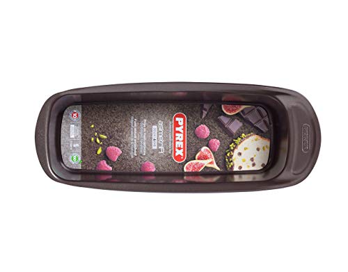 Pyrex Moldes para Pan y plumcake, Acero Inoxidable, 30 cm