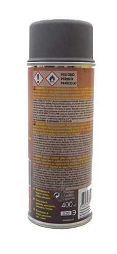 Pyro Feu 24952-6 Pintura Térmica 900°C Antracita Aerosol, 400 ml