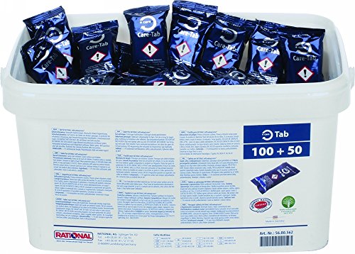 Rational 56.00.562 Care Rinse - Pastillas de enjuague (150 unidades)