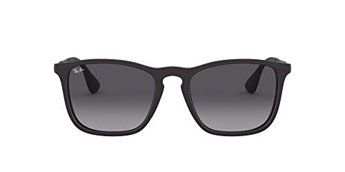 Ray-Ban - Gafas de sol hombre, Chris RB4187, Black (schwarz)