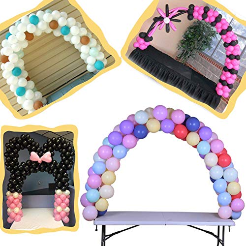 REAMOUS Kit de Arco de Globos, Ideal para Bodas de cumpleaños y Fiestas de graduación, para Diferentes tamaños de Mesa