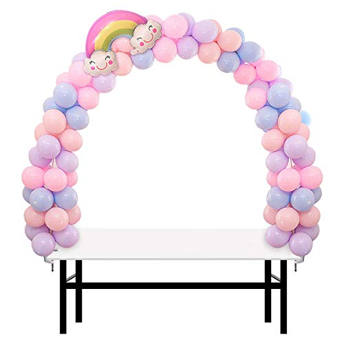 REAMOUS Kit de Arco de Globos, Ideal para Bodas de cumpleaños y Fiestas de graduación, para Diferentes tamaños de Mesa