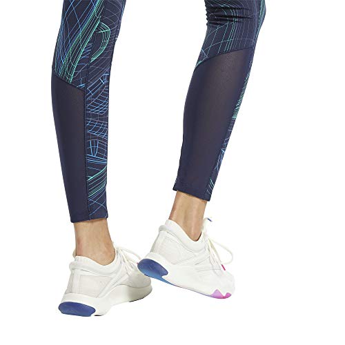 Reebok TS Lux Prfrm Tight-Techtw Mallas, Mujer, vecnav, 2XS