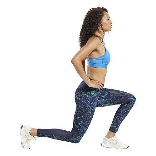 Reebok TS Lux Prfrm Tight-Techtw Mallas, Mujer, vecnav, 2XS