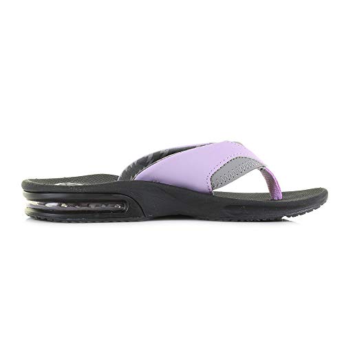 Reef Fanning, Chanclas para Mujer, Gris (Grey/Purple Gpp), 38.5 EU