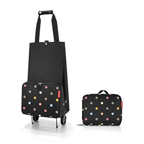 Reisenthel - Carrito Plegable (29 x 66 x 27 cm, 30 L), diseño de Lunares