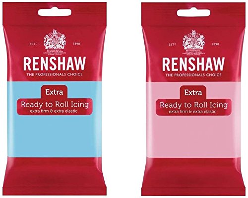 RENSHAW FONDANT - PACKS DE DOS UNIDADES (AZUL Y ROSA)