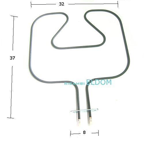 Resistencia para horno Rex Electrolux 1000W 230/240 FMS041 3970125013 3570413041 Mod. F10., F50., FM., FR., FQ., FS.