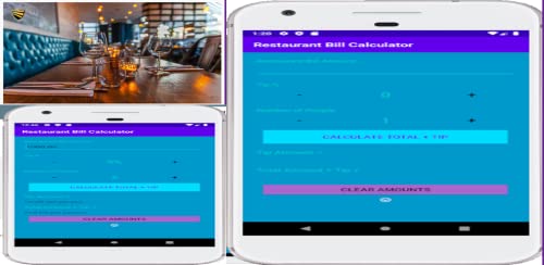 Restaurant Bill and Tip Calculator