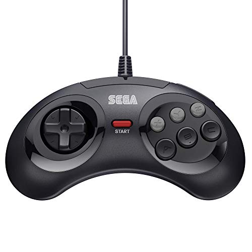 Retro-Bit Sega - MD Mini 6-B USB, Negro [Sega Megadrive 32X]