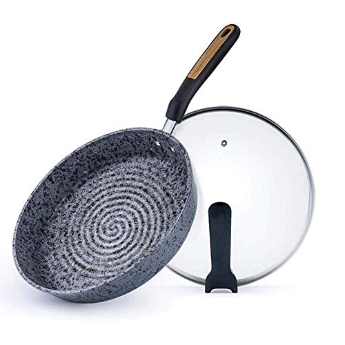 REWD Sartenes Antiadherentes Maifan Piedra Pan, adherente no fumaba for no Recubrimiento Wok/Filete Tortilla/Cocina de inducción Cocina de Gas Universal Cocina, Hogar/Restaurante Woks y Sartenes Anti