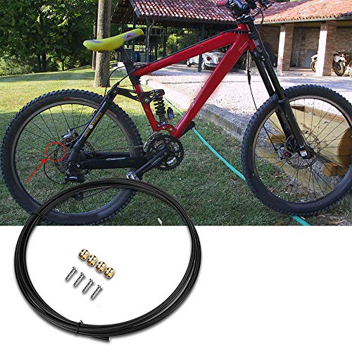 Ritte Tubo Freno Bicicleta, Manguera Freno Hidráulico Bicicleta, Tubo Manguera Aceite Conector Oliva para Frenos Bicicleta MTB Accesorios Tubos