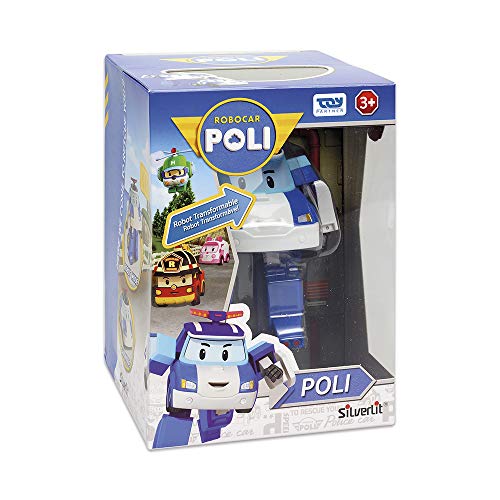 Robocar Poli 83171, Color Poli Robot transformable(Toy Partner