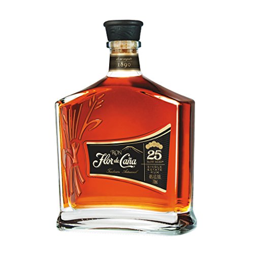 Ron Premium Flor de Caña 25 años - 1 botella de 70 cl