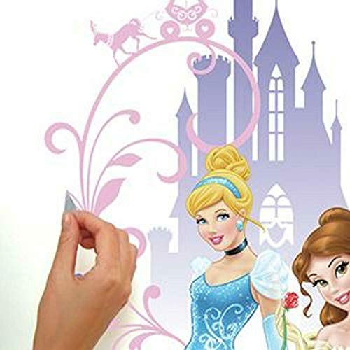 RoomMates Disney Princesses - Gráfico de pared gigante, vinilo, 104 x 48 x 104 pulgadas