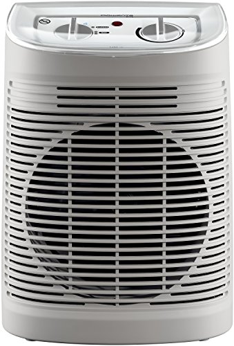 Rowenta SO6510F2 Comfort Aqua - Calefactor, 2400 W, Acero Inoxidable, color Blanco