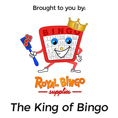 Royal Bingo Supplies - Juego de 5 puntillas de bingo con purpurina neón - GBIN-451-455, Mixto