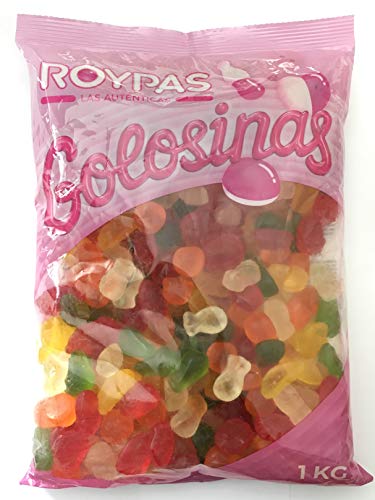 Roypas Gummy Frutitas Brillo Sin Azúcar Bolsa 1 kg