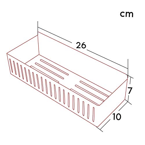 Ruicer Estanteria Baño - Adhesivo Estanteria Ducha Sin Taladro Acero Inoxidable Organizador Estanteria para Baño