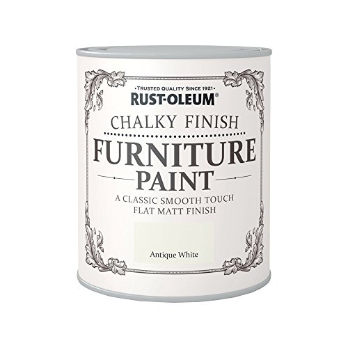 Rust-Oleum RO0070002G1 - Pintura De Chalky Finalizar Muebles - Blanco Antiguo - 750Ml