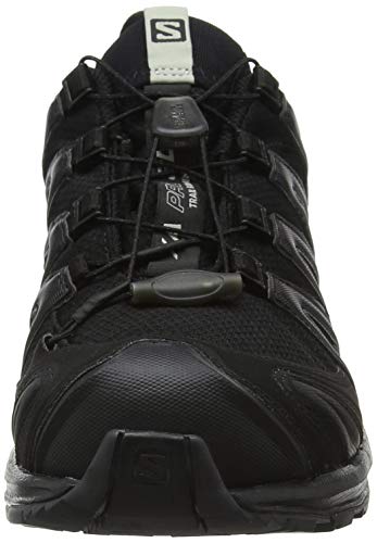 Salomon XA Pro 3D GTX W, Zapatillas de Trail Running para Mujer, Negro (Black/Black/Mineral Grey), 36 2/3 EU