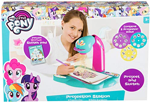 Sambro My little Pony Projection Station, actividad de dibujo para niños, Multicolor