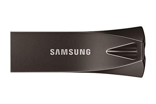 Samsung Bar Plus MUF-32BE4/APC - Memoria Flash (32 GB, Tipo A, 200 MB/s, USB 3.1), Color Gris