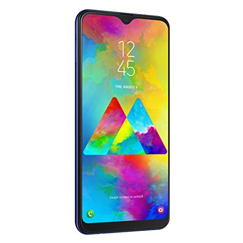 Samsung Galaxy - M20 Smartphone, FHD+ Infinity V Display 6.3, 4 GB RAM, 64 GB ROM, azul [Versión española]