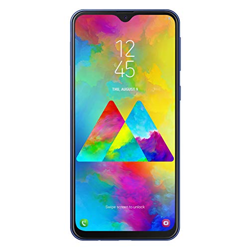 Samsung Galaxy - M20 Smartphone, FHD+ Infinity V Display 6.3, 4 GB RAM, 64 GB ROM, azul [Versión española]