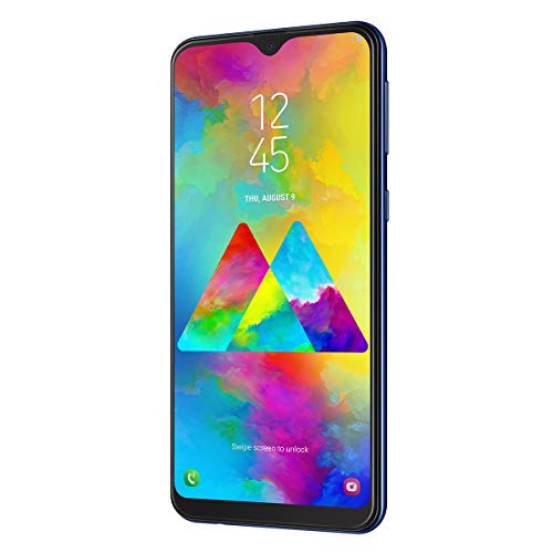 Samsung Galaxy - M20 Smartphone, FHD+ Infinity V Display 6.3, 4 GB RAM, 64 GB ROM, azul [Versión española]