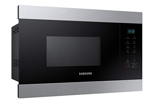 Samsung MG22M8074CT Microondas de Integración, 22 Litros, 850W/1100W, Color inox