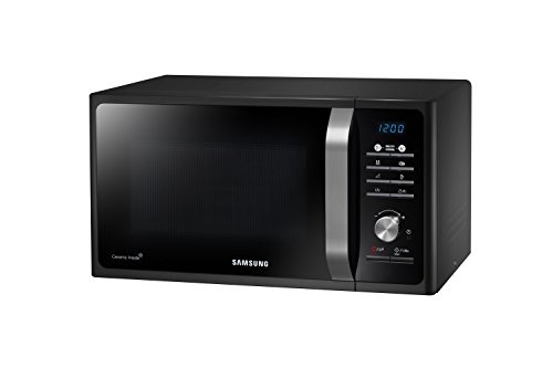 Samsung MG23F301TCK Encimera 23L 800W Negro - Microondas (Encimera, 23 L, 800 W, Botones, Giratorio, Retirable) color negro