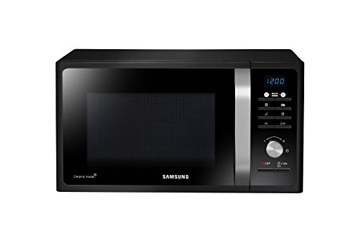 Samsung MG23F301TCK Encimera 23L 800W Negro - Microondas (Encimera, 23 L, 800 W, Botones, Giratorio, Retirable) color negro