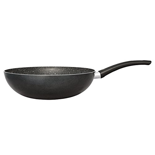 San Ignacio Gourmet Wok, Aluminio, Gris, 28 cm