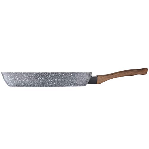 San Ignacio Q3244 Sartén asador 28x28cm Aluminio Forjado, Apta para inducción, Colección Daimiel de la Marca