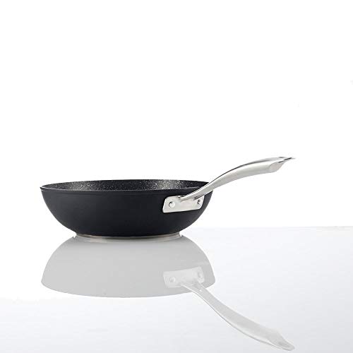 San Ignacio Wok Apta para Inducción, Negro, 28 cm. diámetro