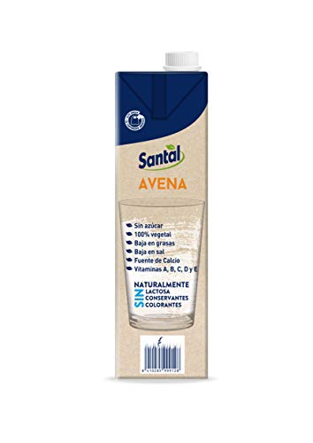 Santal Bebida Vegetal de Avena sin Azúcar - pack 6 x 1Lt