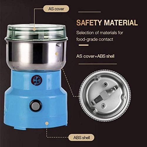 saonan Multifunction Smash Machine, Portable Electric Cereal Grain Grinder for Grinder Grains, Beans,Coffee,seasonings Meat Vegetables Fruits etc Food