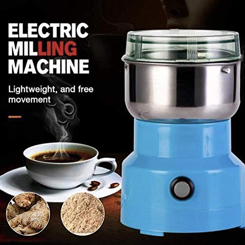 saonan Multifunction Smash Machine, Portable Electric Cereal Grain Grinder for Grinder Grains, Beans,Coffee,seasonings Meat Vegetables Fruits etc Food