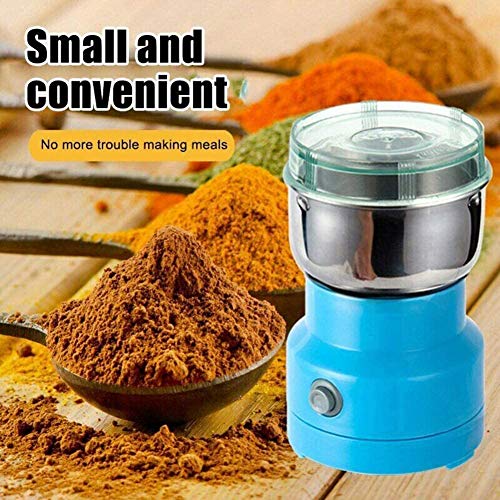 saonan Multifunction Smash Machine, Portable Electric Cereal Grain Grinder for Grinder Grains, Beans,Coffee,seasonings Meat Vegetables Fruits etc Food