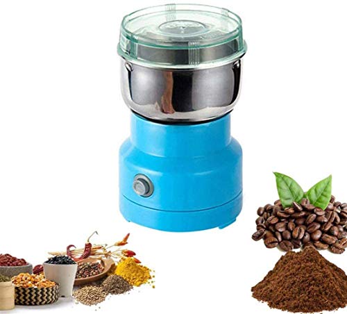 saonan Multifunction Smash Machine, Portable Electric Cereal Grain Grinder for Grinder Grains, Beans,Coffee,seasonings Meat Vegetables Fruits etc Food