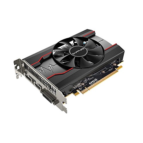 Sapphire Pulso AMD Radeon RX550 4 GB Memoria 128 bits, GDDR5, Displayport/HDMI/DL-DVI-D PCI Express Tarjeta Gráfica, Negro