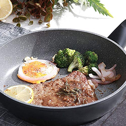 Sartén, Calidad de Moda Venta Directa Duradera Herramientas de Cocina Especiales Utensilios de Cocina Utensilios Olla Gruesa Antiadherente Sin Humo Uso General para Cocina de Gas e inducción 22cm