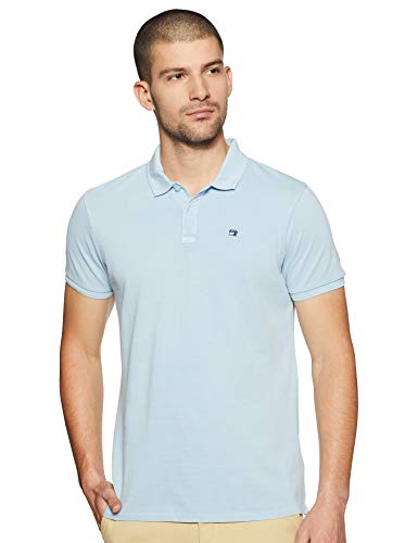 Scotch & Soda 99019955099 Polo, Azul (Blue 50), Medium para Hombre