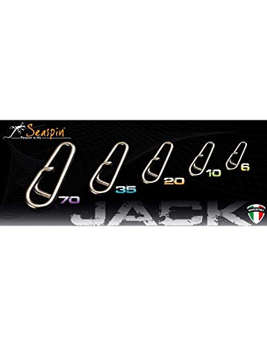 Seaspin Conectores Acero/Titanio Jack (35lb - 15.80Kg)