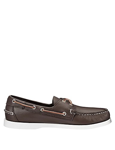 Sebago Docksides Portland, Náuticos para Hombre, Rojo Vino, 40 EU