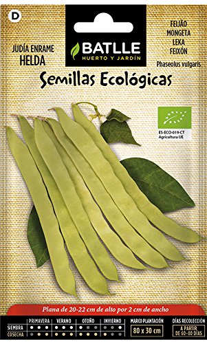 Semillas Ecológicas Leguminosas - Judía Enrame Helda - ECO - Batlle