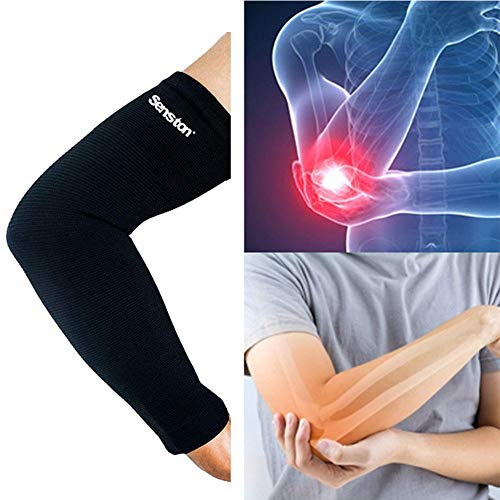 Senston 1 Pieza Protección del Brazo Manguitos de Brazos Calentador del Brazo Compresión Arm Sleeve